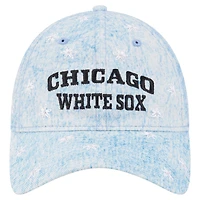 Women's New Era  Light Blue Chicago White Sox Daisy All Over 9TWENTY Adjustable Hat