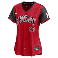 Maillot Nike Andrew Benintendi rouge/noir pour femme des Chicago White Sox 2025 City Connect Limited Player