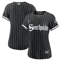Women's Nike Black/Anthracite Chicago White Sox City Connect Replica Jersey