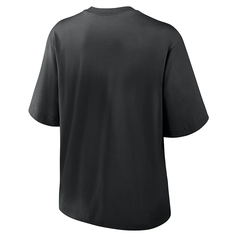 T-shirt Nike noir pour femme avec logo City Connect des Chicago White Sox 2025