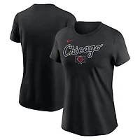 Women's Nike  Black Chicago White Sox 2025 City Connect Wordmark T-Shirt