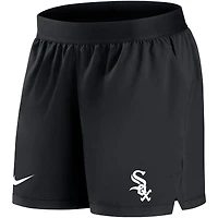 Women's Nike Black Chicago White Sox Authentic Collection Flex Vent Max Performance Shorts