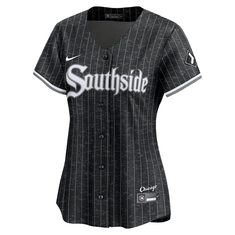Women's Nike Black Chicago White Sox City Connect Limited Jersey