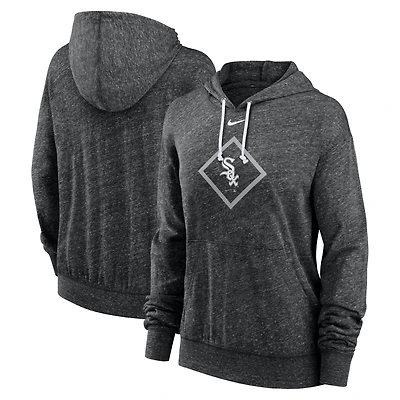 Haut à capuche léger Nike Black Chicago White Sox Diamond Icon Gym Vintage pour femme