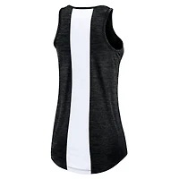 Women's Nike Black Chicago White Sox Dri-FIT Performance Right Mix High Neck Tank Top