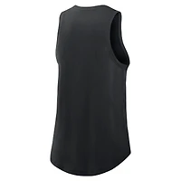 Women's Nike Black Chicago White Sox Legacy Icon High Neck Dri-FIT Tank Top