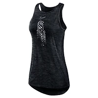 Débardeur de performance à col haut Nike Chicago White Sox Logo Fade pour femme