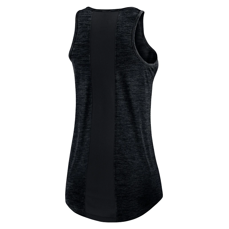 Débardeur de performance à col haut Nike Chicago White Sox Logo Fade pour femme