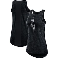 Débardeur de performance à col haut Nike Chicago White Sox Logo Fade pour femme
