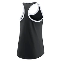 Women's Nike Black Chicago White Sox Tech Tri-Blend Tank Top