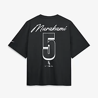 Women's Nike Munetaka Murakami Black Chicago White Sox Premium Essentials Boxy Name & Number T-Shirt