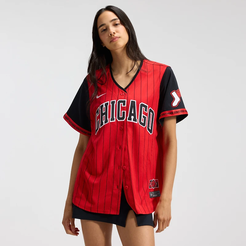 Maillot Nike City Connect Limited 2025 pour femme, rouge/noir, Chicago White Sox