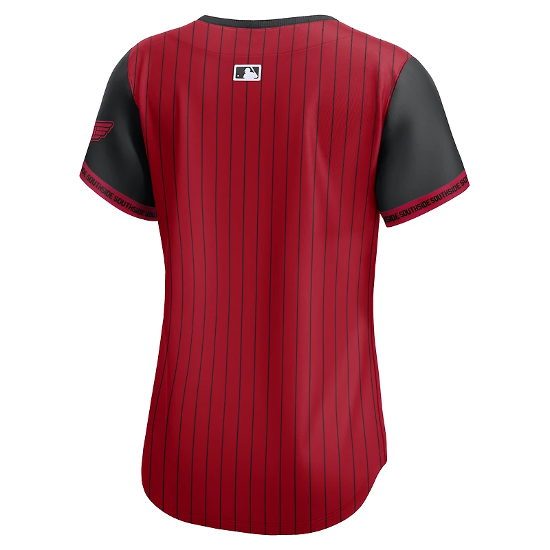 Women's Nike  Red/Black Chicago White Sox 2025 City Connect Limited Jersey