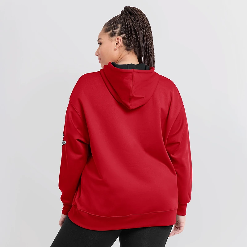 Sweat à capuche Nike rouge Chicago White Sox 2025 City Connect Authentic Collection Therma pour femme