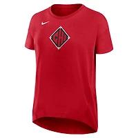 Women's Nike Red Chicago White Sox 2025 City Connect Flowy Fashion Tri-Blend Dri-FIT T-Shirt