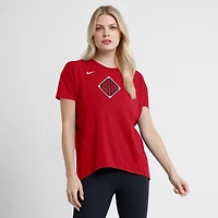 T-shirt Nike rouge Chicago White Sox 2025 City Connect fluide et tendance pour femme, en tissu Dri-FIT
