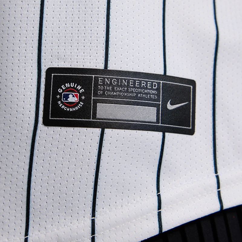 Maillot Nike Chicago White Sox Domicile Limited pour Femme Blanc