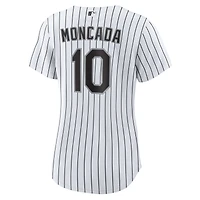 Maillot de joueur réplique domicile Nike Yoán Moncada blanc Chicago White Sox pour femme