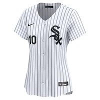 Maillot de joueur Nike Yoan Moncada blanc Chicago White Sox Home Limited pour femme