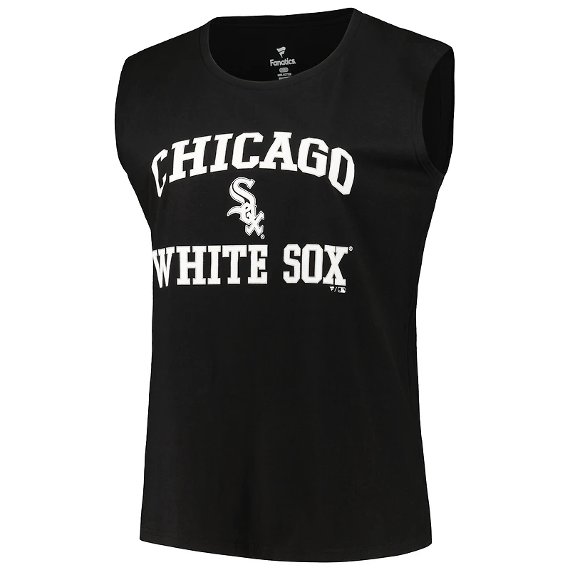 Débardeur Profile Black Chicago White Sox taille plus pour femme