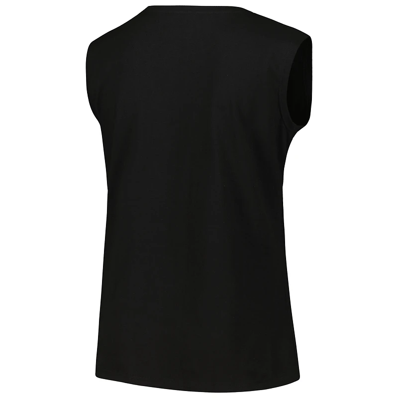 Women's Profile Black Chicago White Sox Plus Tank Top