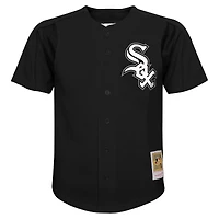 Maillot d'entraînement au bâton en maille noire Mitchell & Ness Paul Konerko des White Sox de Chicago pour jeunes