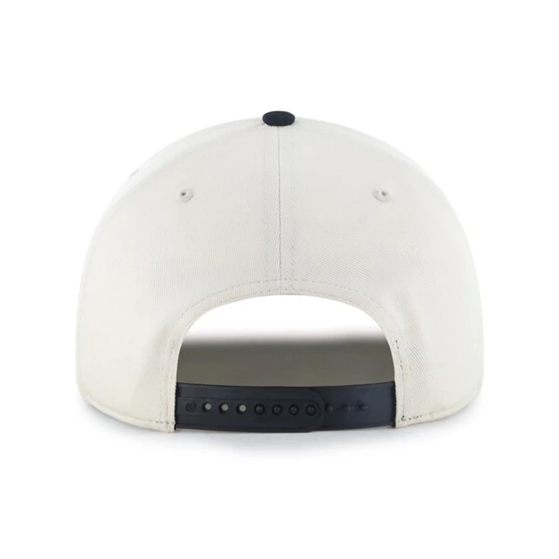 Casquette ajustable Chicago White Sox Frame Out Hitch pour jeunes, modèle 47, naturelle/noire