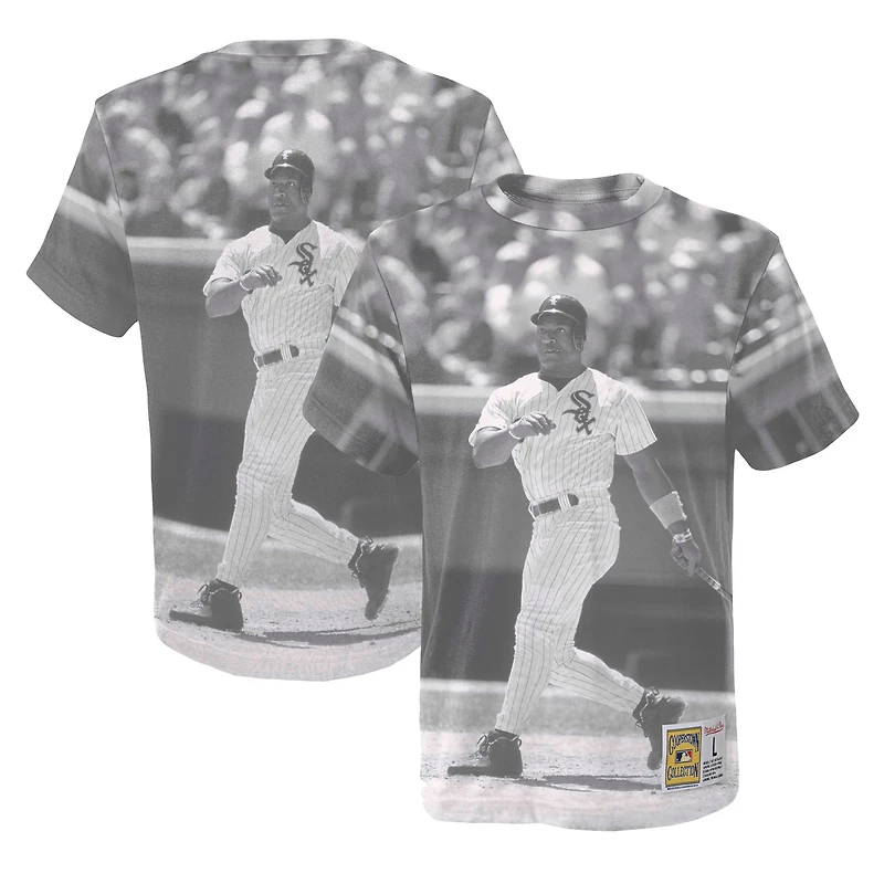 Mitchell & Ness Bo Jackson White Chicago Sox Sublimated Player T-shirt pour jeune