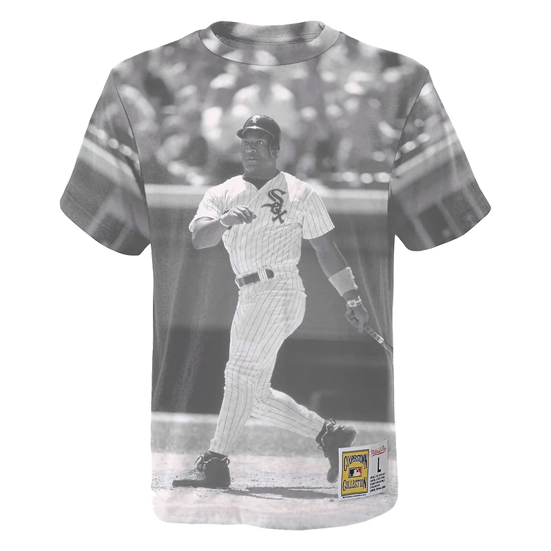 Youth Mitchell & Ness Bo Jackson White Chicago Sox Sublimated Player T-Shirt