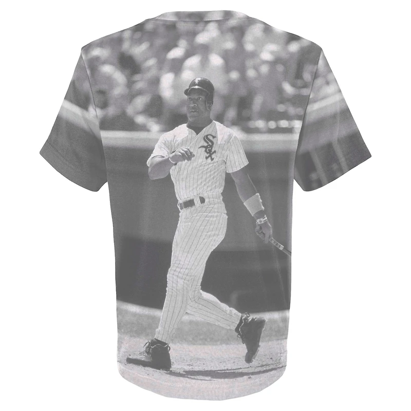 Mitchell & Ness Bo Jackson White Chicago Sox Sublimated Player T-shirt pour jeune