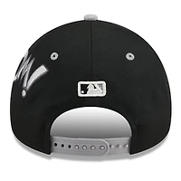 Casquette ajustable New Era noire/grise Chicago White Sox 2025 MLB Players' Weekend 9FORTY