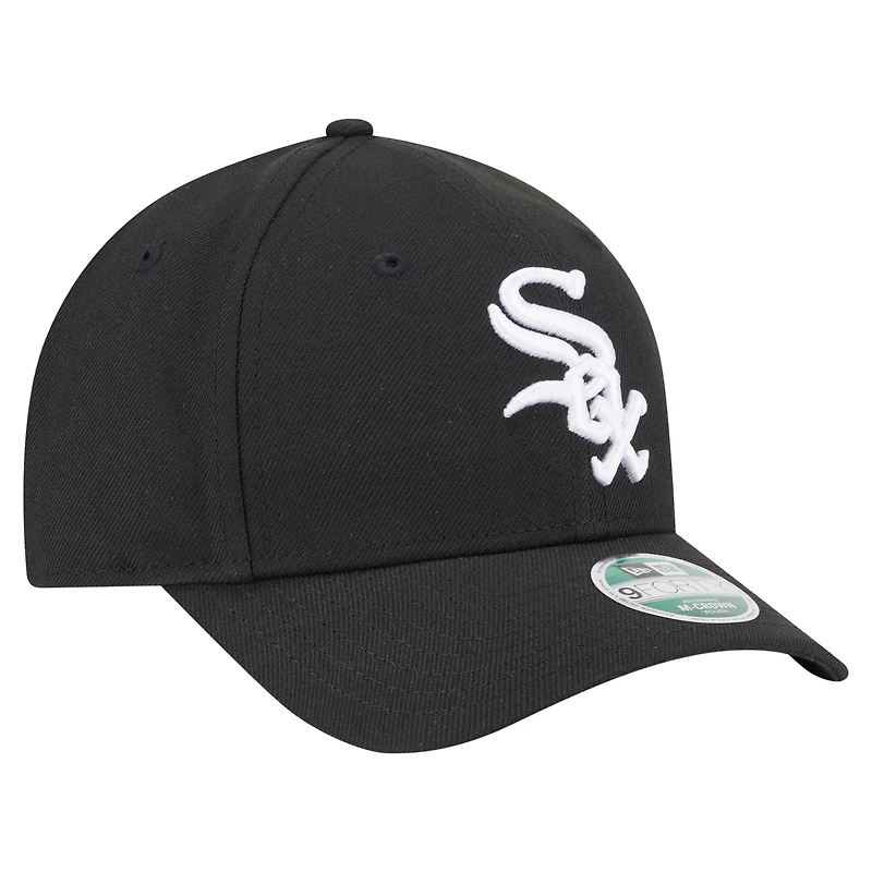 Youth New Era  Black Chicago White Sox  Player Replica 9FORTY Adjustable Hat