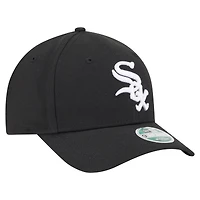 Youth New Era  Black Chicago White Sox  Player Replica 9FORTY Adjustable Hat