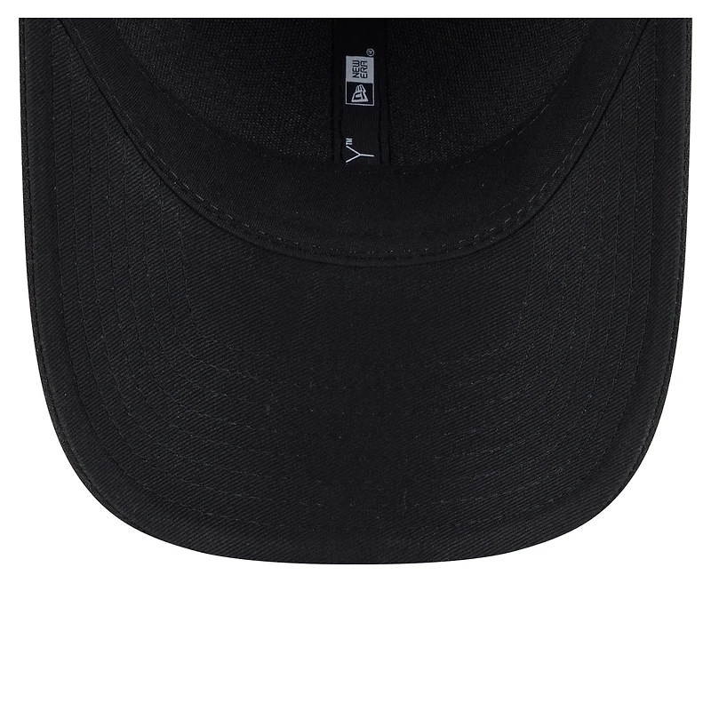 Youth New Era  Black Chicago White Sox  Player Replica 9FORTY Adjustable Hat