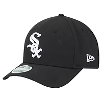 Youth New Era  Black Chicago White Sox  Player Replica 9FORTY Adjustable Hat