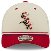 Youth New Era Cream/Red Chicago White Sox USA 250 9FORTY M-Crown Adjustable Hat