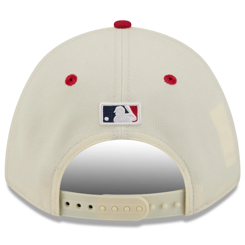 Youth New Era Cream/Red Chicago White Sox USA 250 9FORTY M-Crown Adjustable Hat