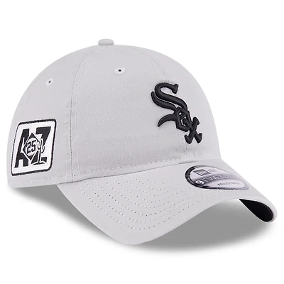 Youth New Era  Gray Chicago White Sox 2025 Spring Training 9TWENTY Adjustable Hat