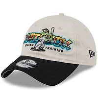 Youth New Era  Stone/Black Chicago White Sox 2026 Spring Training Fan Pack Batter 9TWENTY Adjustable Hat