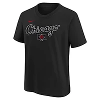 T-shirt Nike noir pour jeune Chicago White Sox 2025 City Connect avec logo