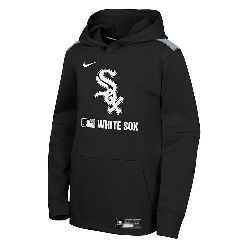 V110833 WhtSox NAW YTH NK AC PO HOOD SWTMENHOD #27