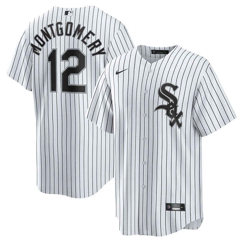 Maillot Nike Colson Montgomery pour jeunes, réplique blanche des Chicago White Sox à domicile