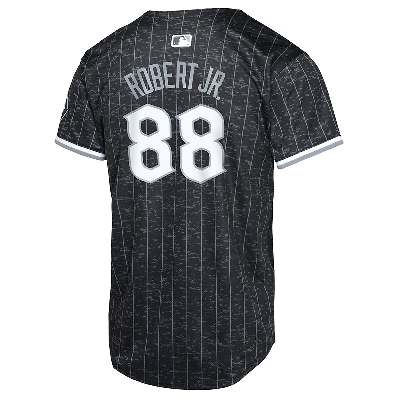 Maillot de joueur Nike Luis Robert Jr. Chicago White Sox City Connect Limited pour jeune, noir