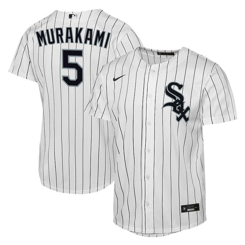 Maillot réplique domicile Nike Munetaka Murakami blanc des White Sox de Chicago pour jeunes