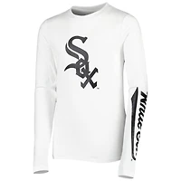 Ensemble de t-shirts pour jeune Stitches Black/White Chicago White Sox Combo