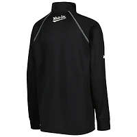 Veste à quart de zip raglan Stitches Black Chicago White Sox Team pour jeune