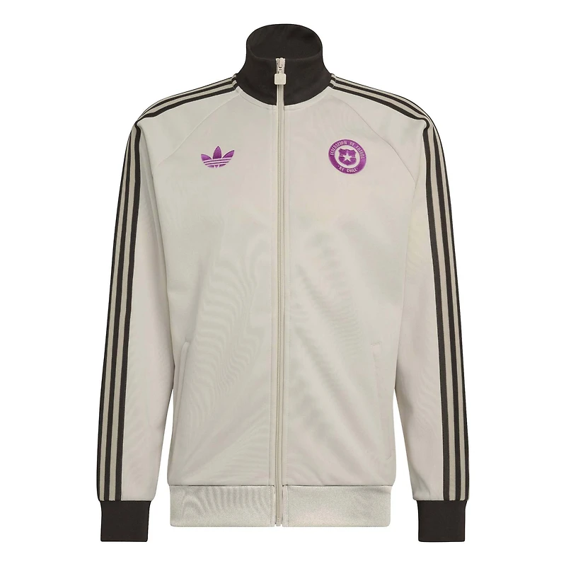Men's adidas Khaki Chile National Team Originals Full-Zip Track Jacket