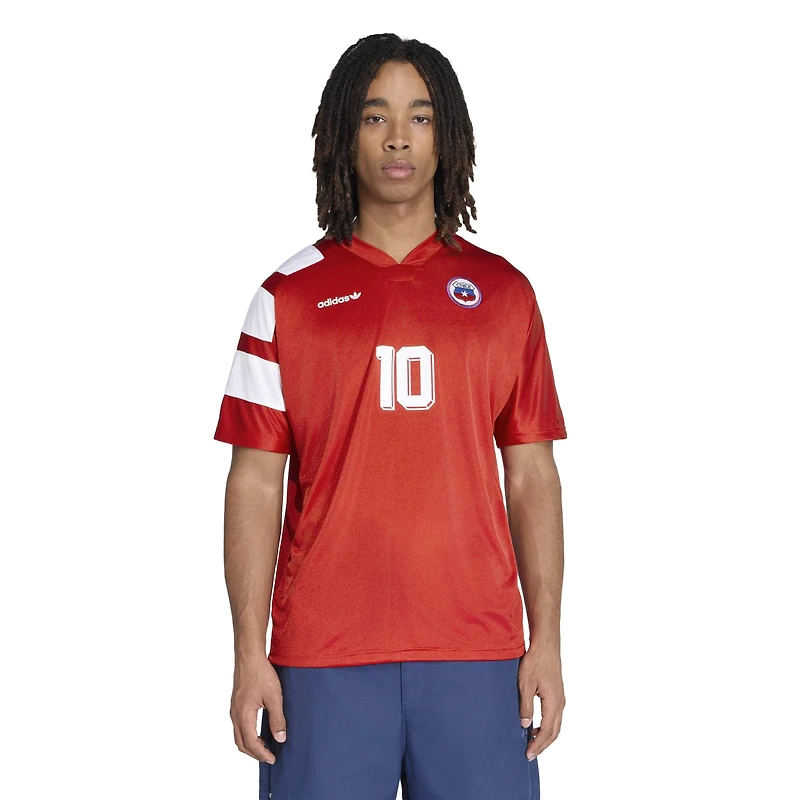 Men's adidas  Red Chile National Team 1994 Home Remake Jersey