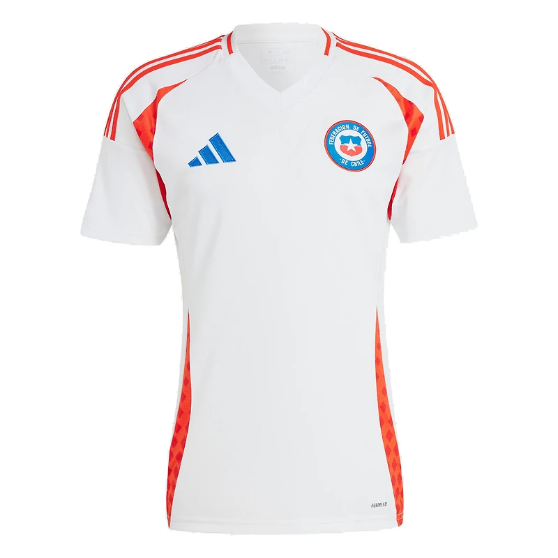 Men's adidas  White Chile National Team 2024 Away Replica Jersey