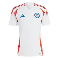 Men's adidas  White Chile National Team 2024 Away Replica Jersey